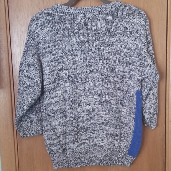 Vintage Retro Color Block 80's Sweater Sz Med - Picture 3 of 3